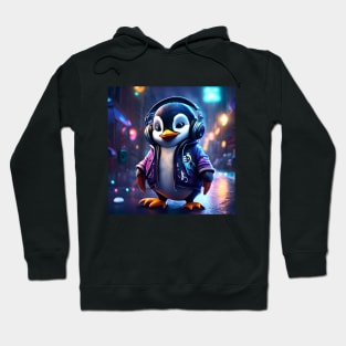 Hip-Hop Penguin Hoodie